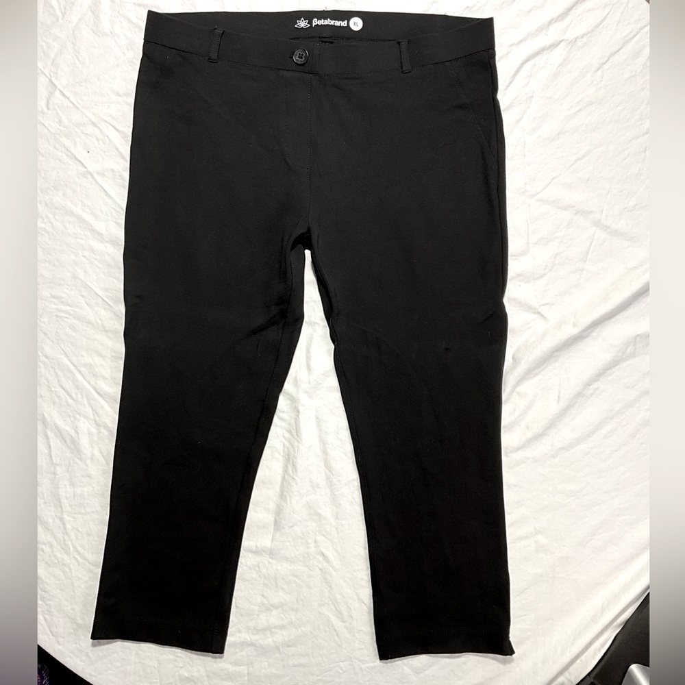 Betabrand Dress Pant Yoga Pants. Straight leg, full length. Size extra large.